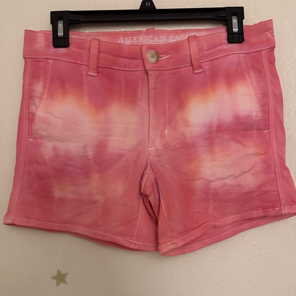 American Eagle outfitters tie-dyed shorts